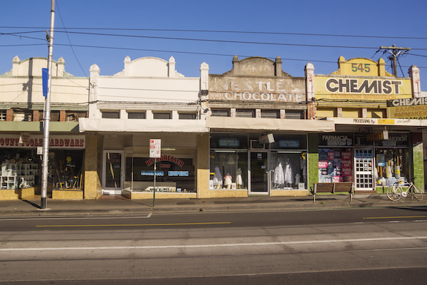 Row of shops